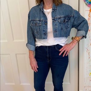 Hand cut Levi jacket